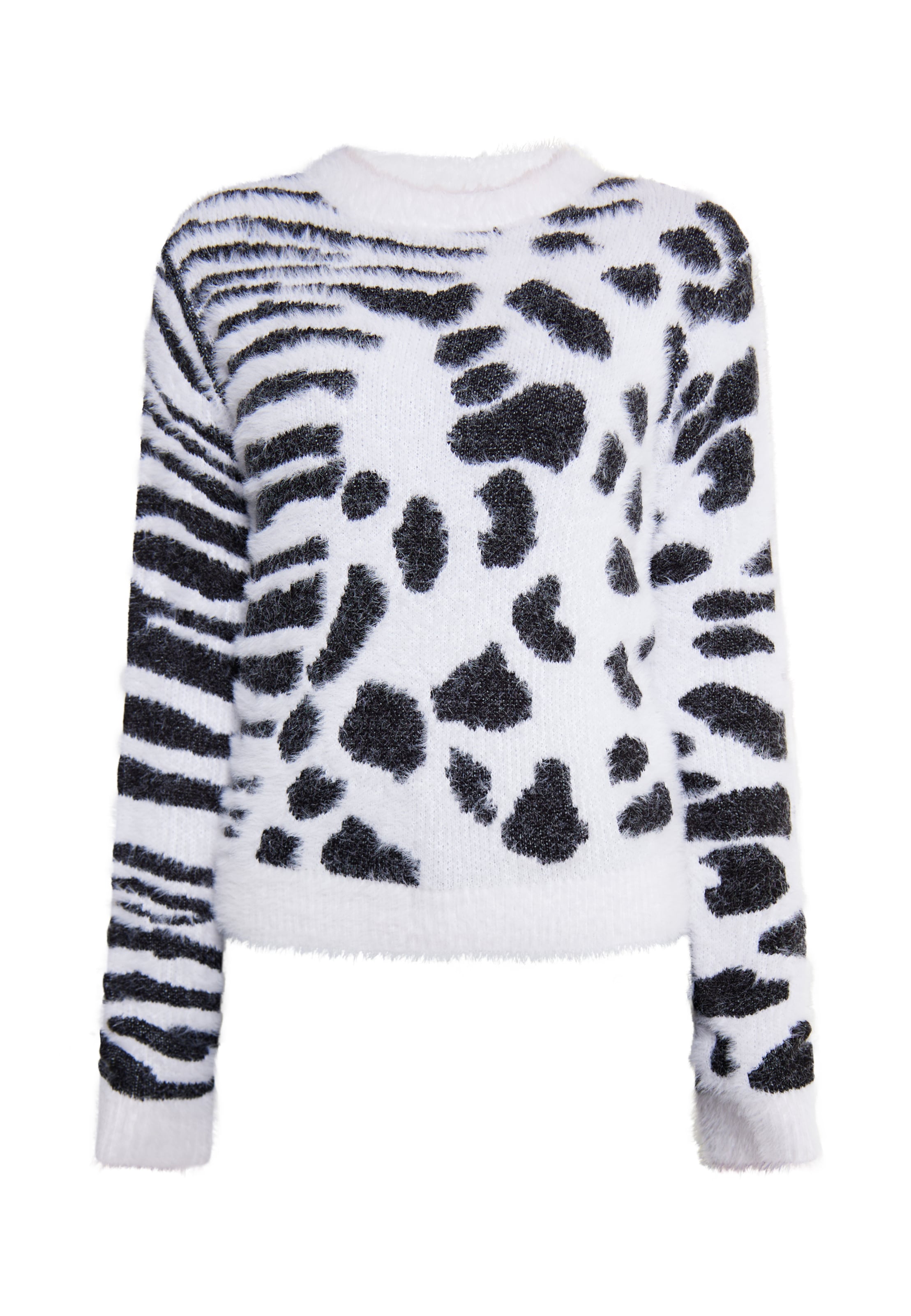 myMo ROCKS Trui in Zwart: voorkant