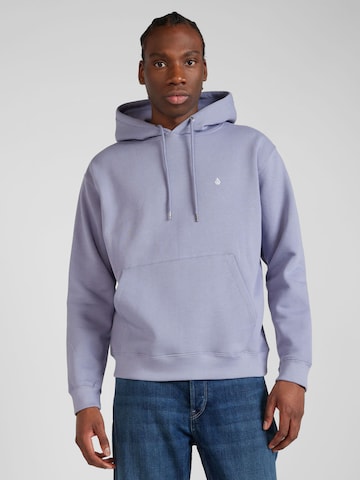 Volcom - Sweatshirt 'SINGLE STONE' em roxo: frente