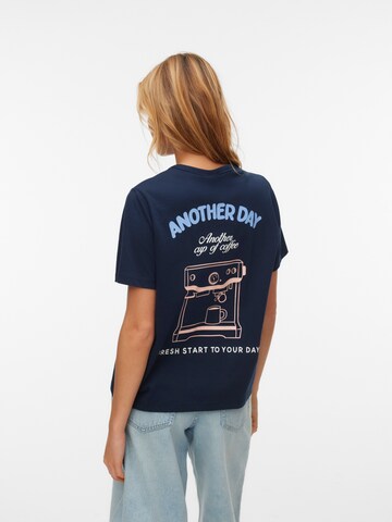 mėlyna VERO MODA Marškinėliai 'VMTARA ANITA': priekis