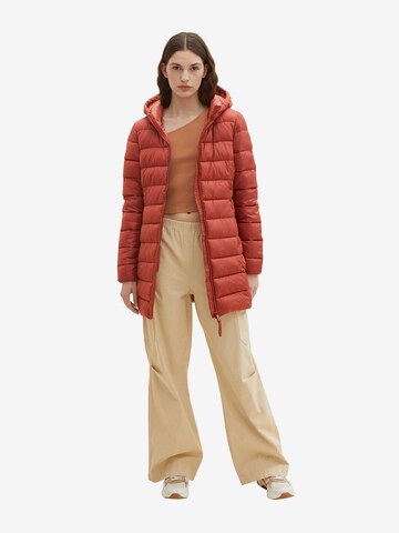 TOM TAILOR DENIM Between-Seasons Coat in Red