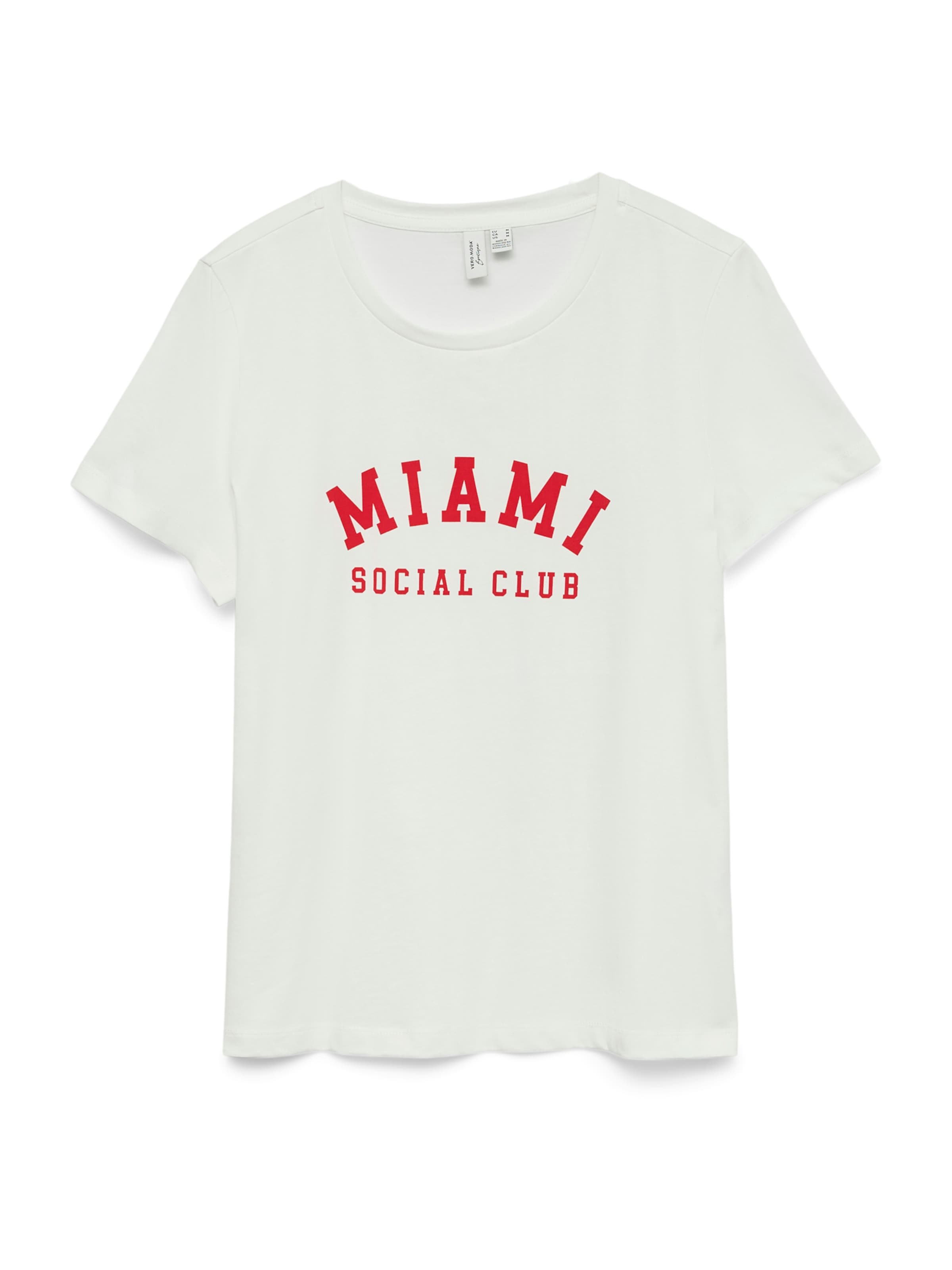 VERO MODA Majica 'VMJIDA' | rdeča / bela barva, Prikaz izdelka