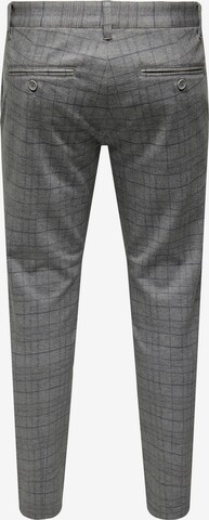 Regular Pantalon chino 'MARK' Only & Sons en gris