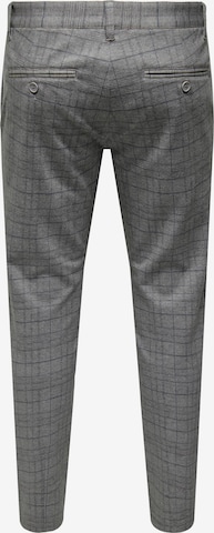 Only & Sons Regular Chino Pants 'MARK' in Grey