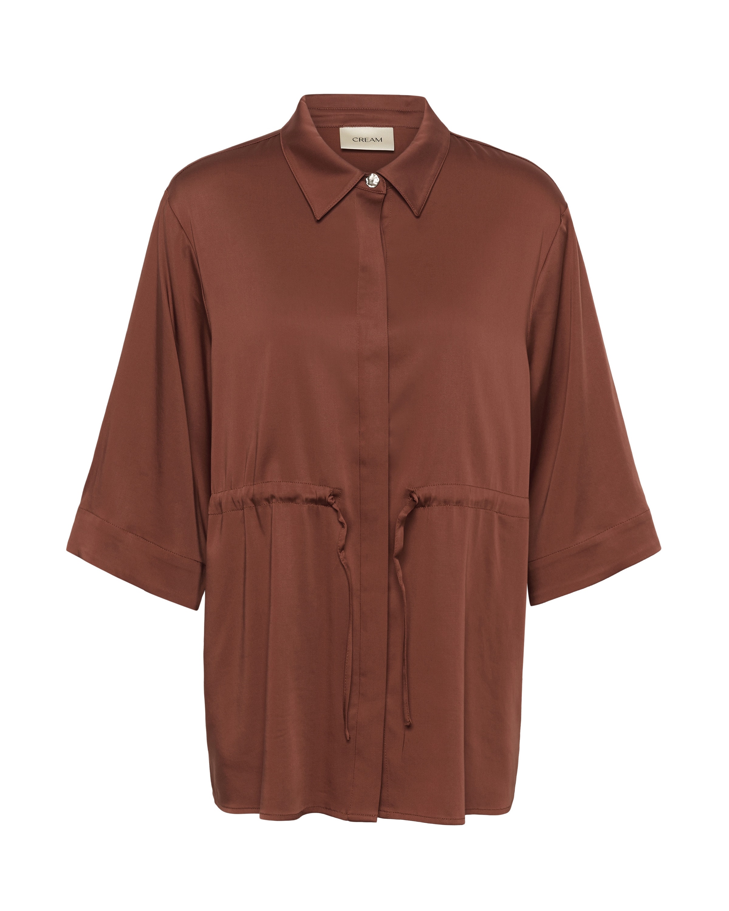 T-shirt Cream en rouge : devant