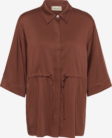 Cream - Blusa en rojo: frente