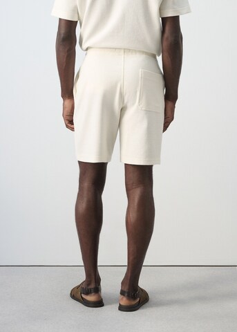 MANGO MAN Regular Pants 'Xavis' in White