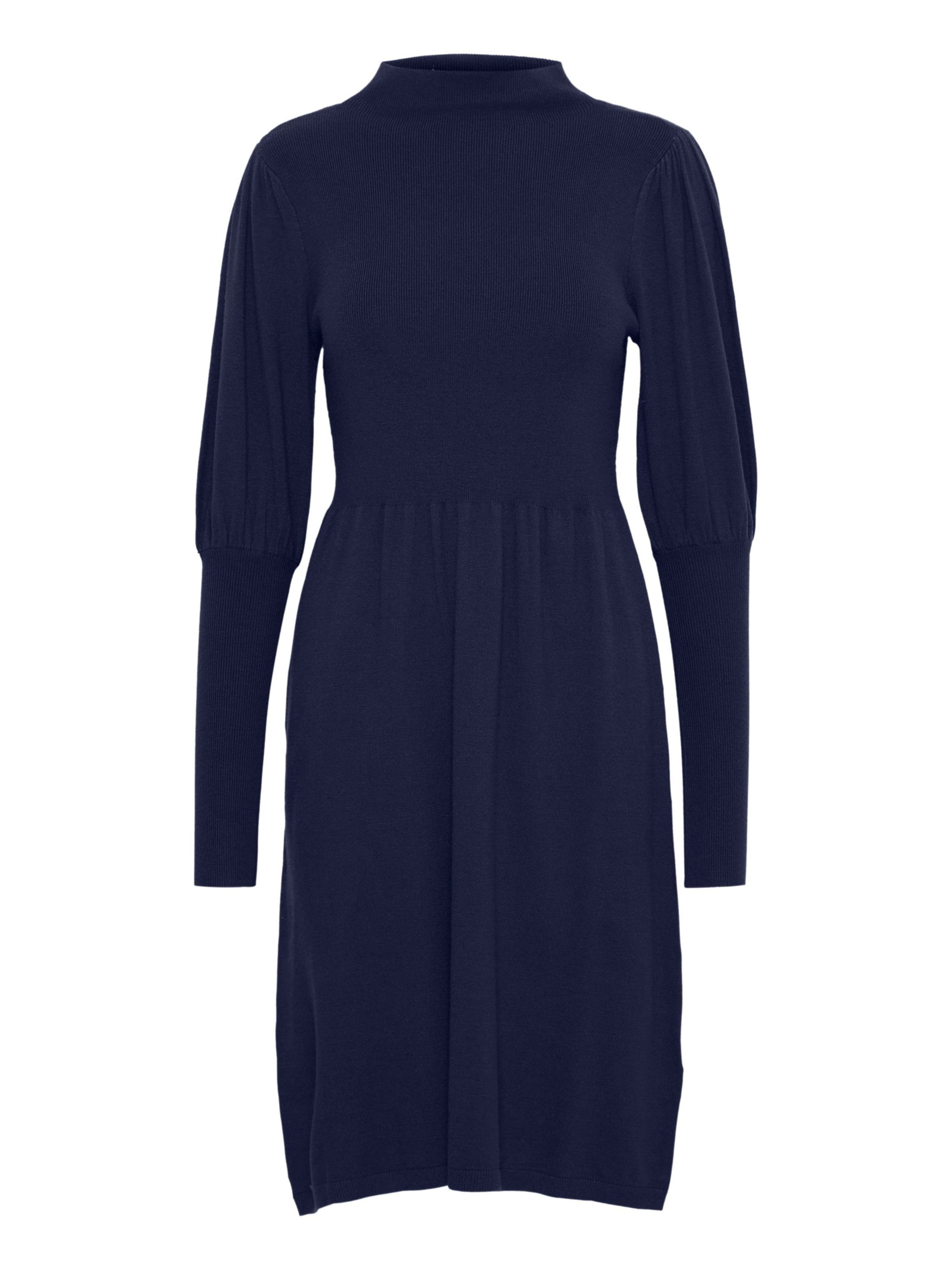 Fransa Knit dress 'DEDINA' in Blue: front