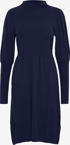 Fransa Strickkleid 'DEDINA' in Blau: Vorderseite