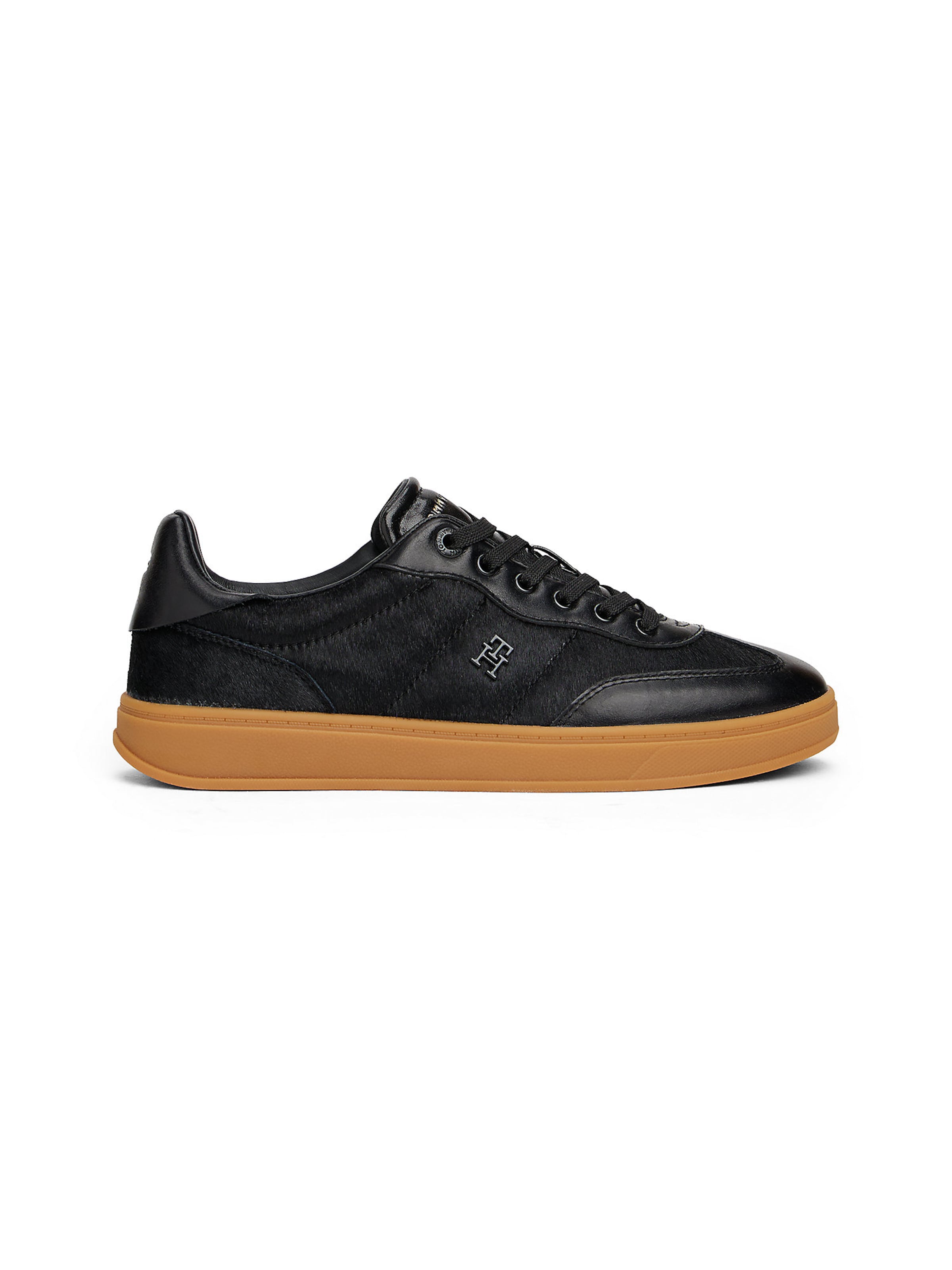 TOMMY HILFIGER Sneakers laag 'Heritage' in Zwart