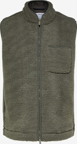 Gilet 'SWIFT' di SELECTED HOMME in grigio: frontale
