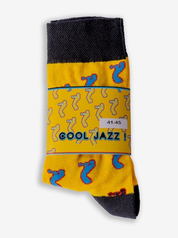 Chili Lifestyle Socks 'Banderole Leisure Socks' in Yellow