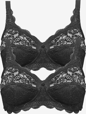 SUSA Bra 'Latina' in Black: front