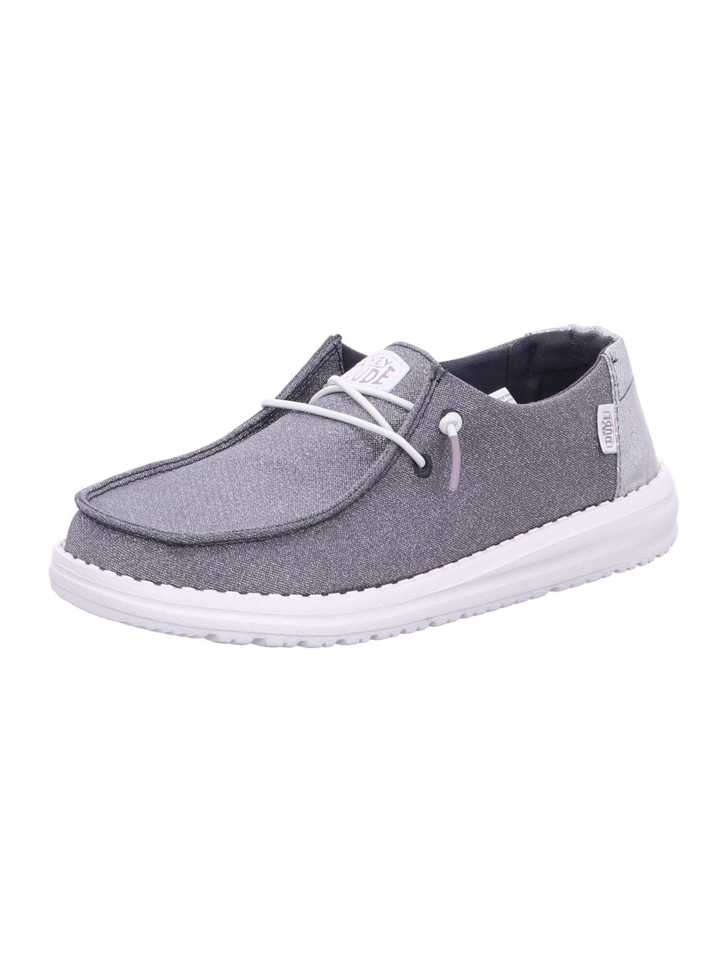 HEY DUDE Slipper 'Wendy' in Grau: Vorderseite