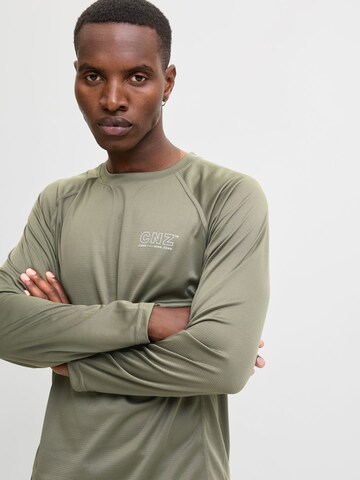 JACK & JONES Bluser & t-shirts 'JJCocnz' i grøn