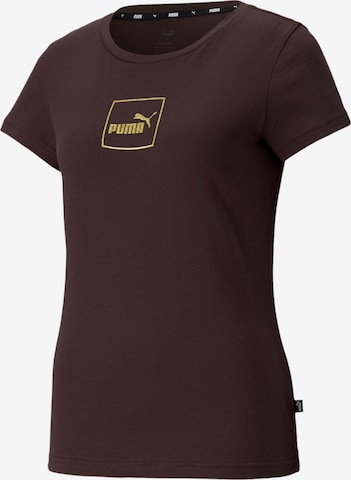 PUMA Paita värissä ruskea: etupuoli