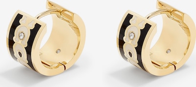 Auskarai 'Huggie' iš COACH, spalva – Auksas / juoda, Prekių apžvalga