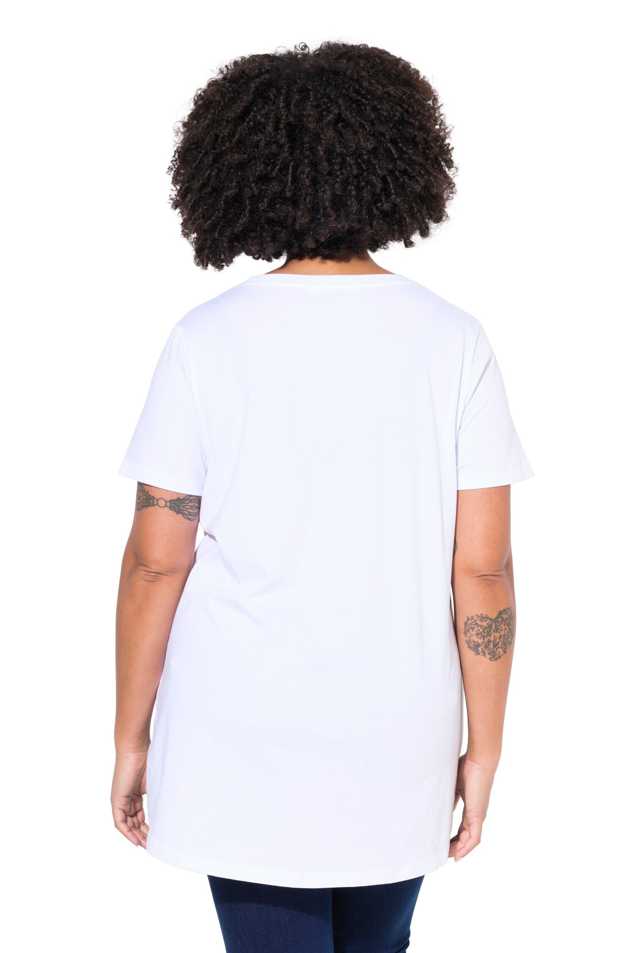 Angel of Style Oversizeshirt in Weiß