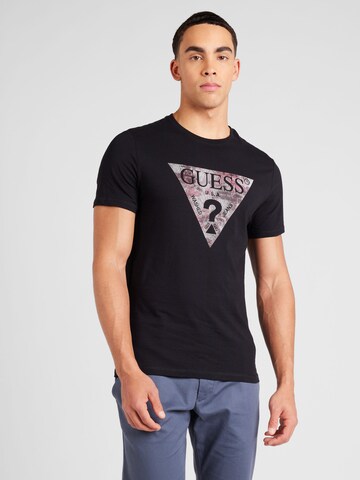 GUESS Bluser & t-shirts i sort: forside