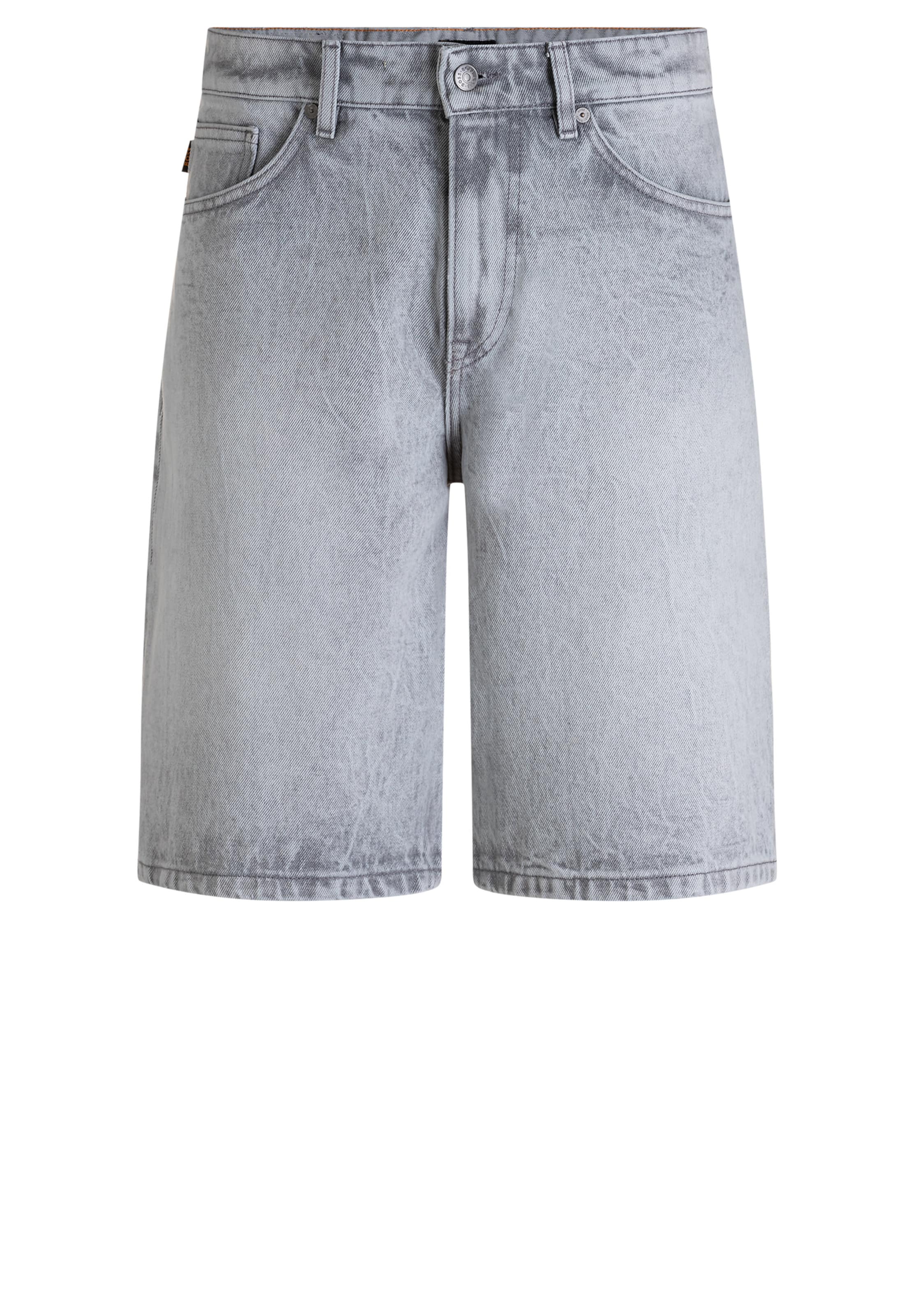 BOSS Loose fit Jeans ' Atacama' in Grey: front
