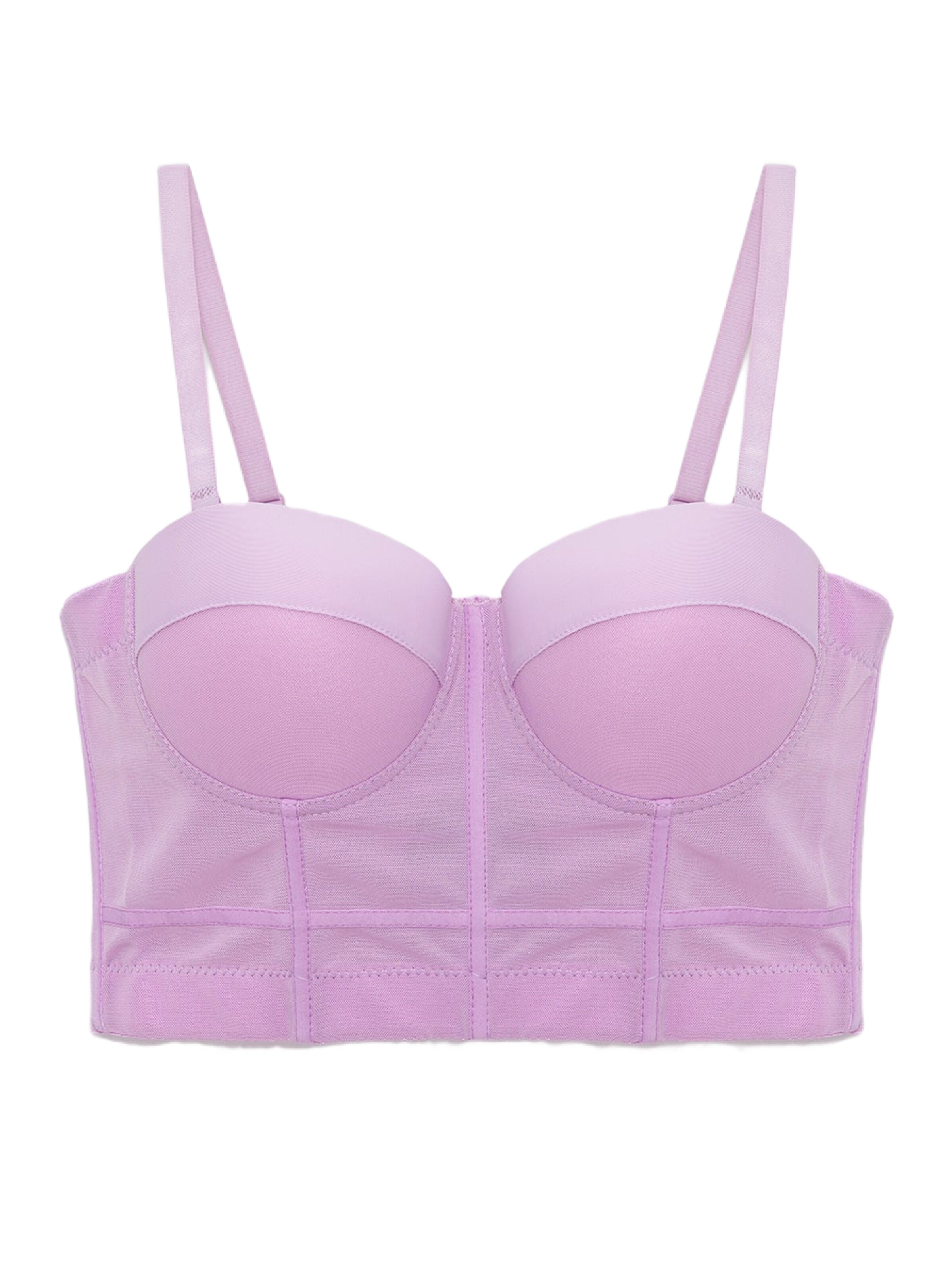 Bustier Soutien-gorge No Matter What en violet : devant