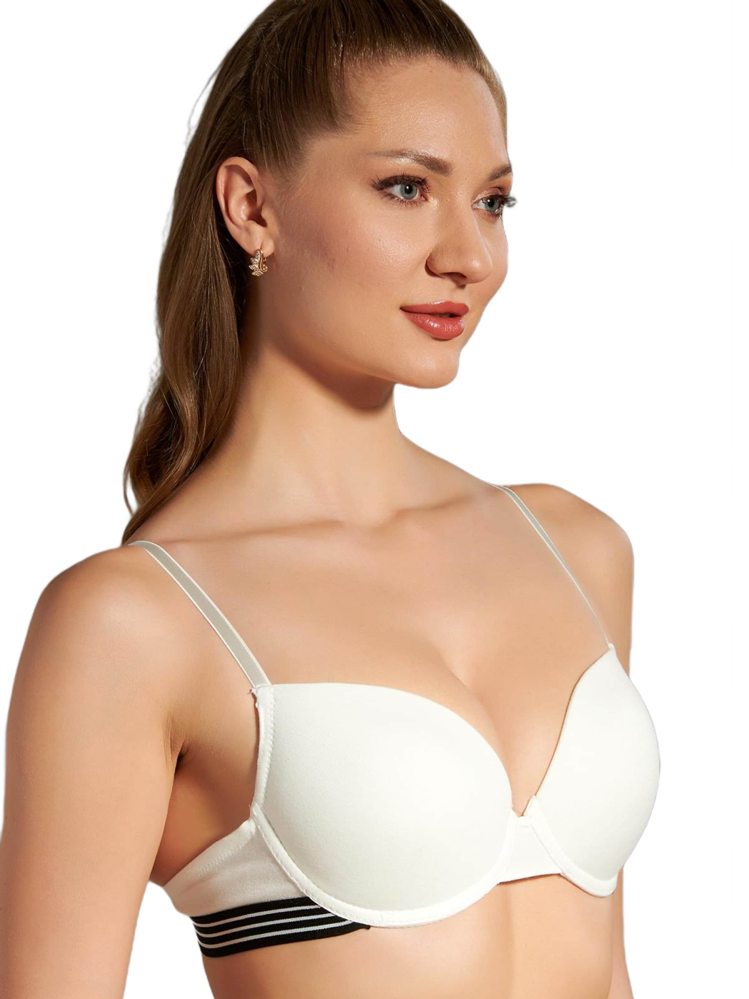 Push-up Soutien-gorge C&City en blanc
