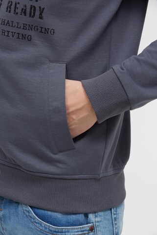 CAMP DAVID Zip-Up Hoodie in Blue
