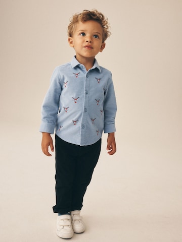 Next - Ajuste regular Camisa en azul