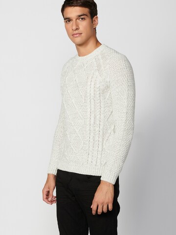 Pull-over KOROSHI en blanc