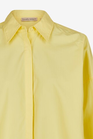 Robe-chemise 'Kirsten' Lovely Sisters en jaune