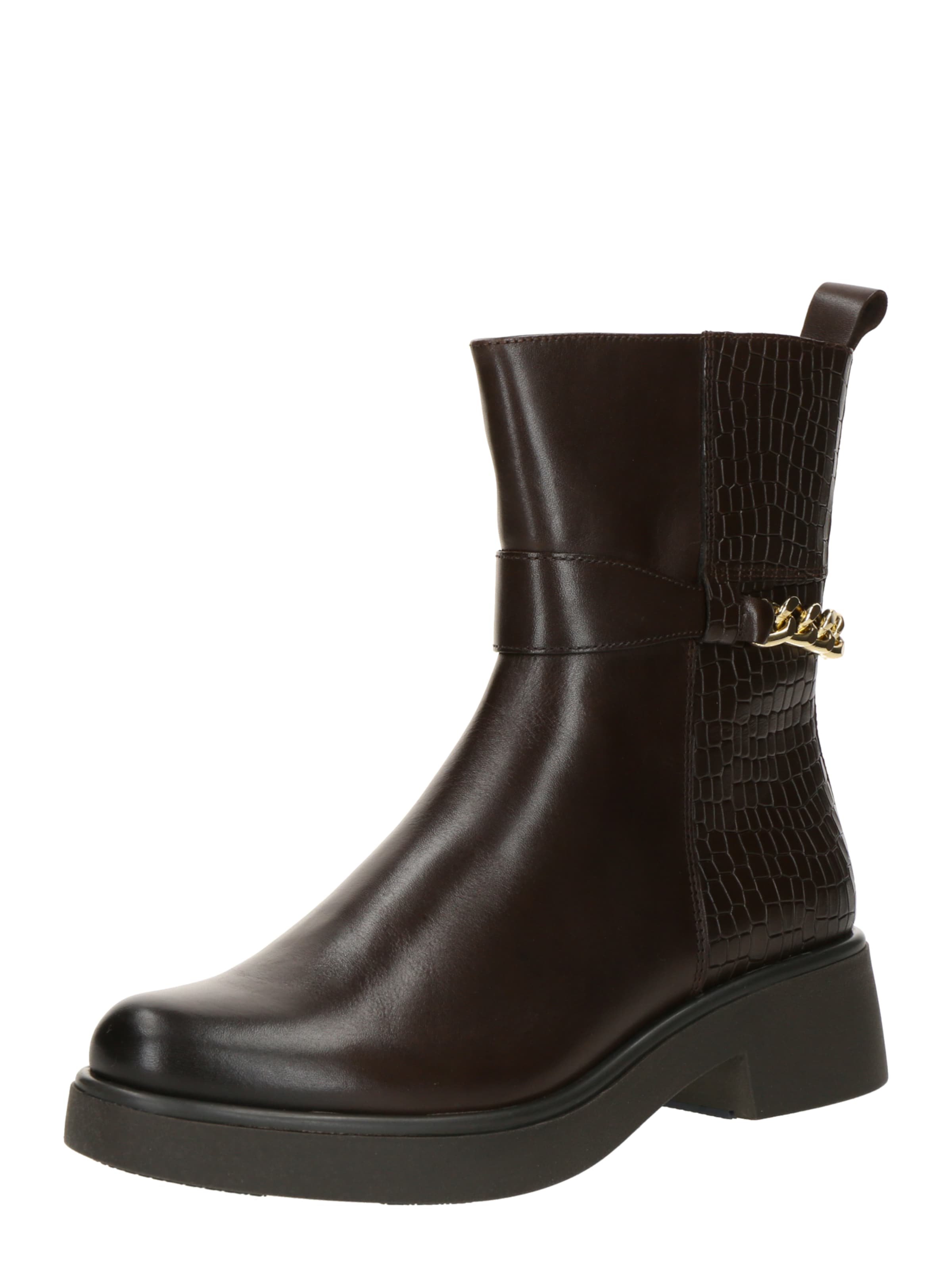 CAPRICE Rövid szárú csizmák - barna: elől