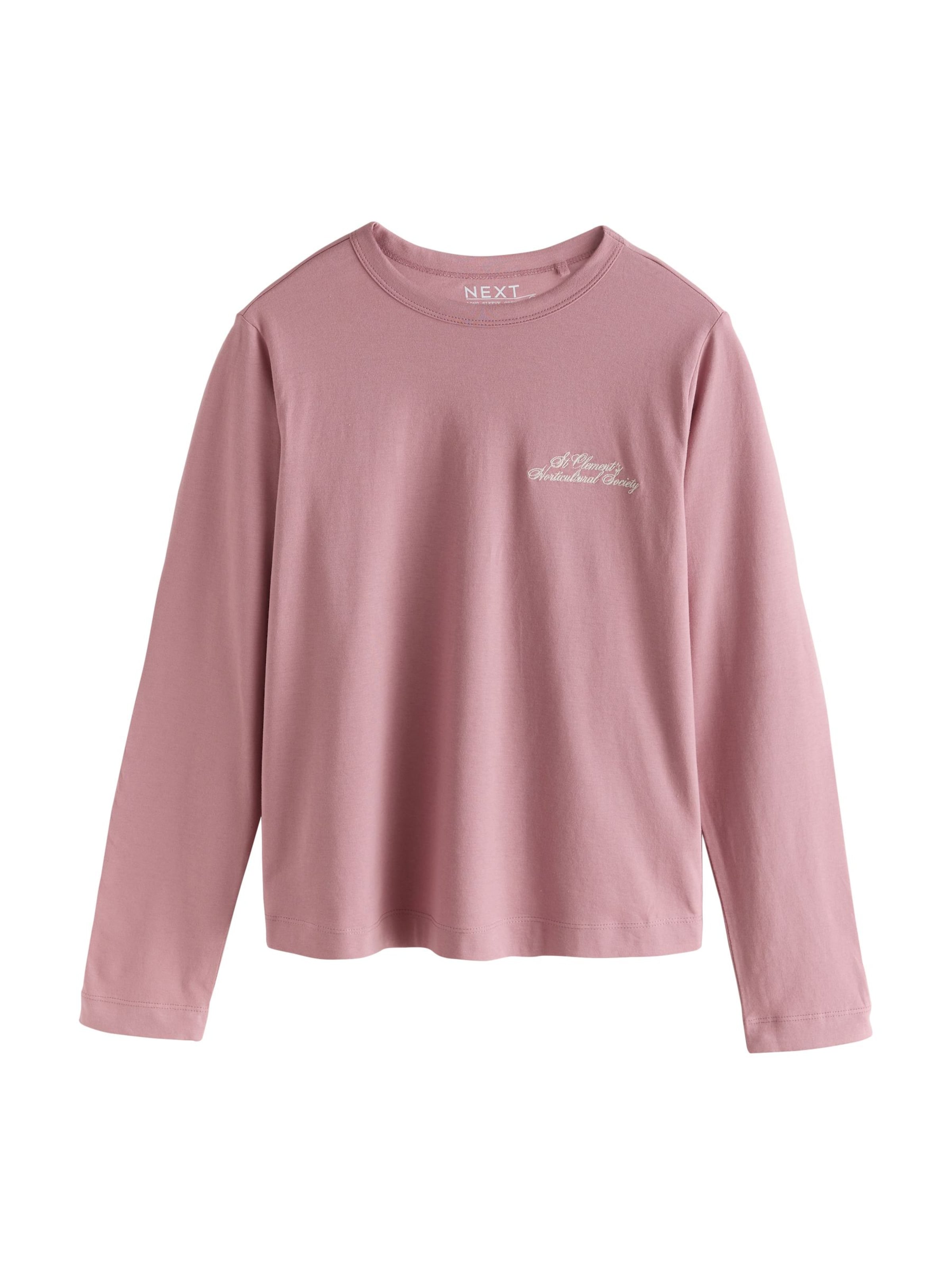Next - Camiseta 'National Trust X' en rosa: frente