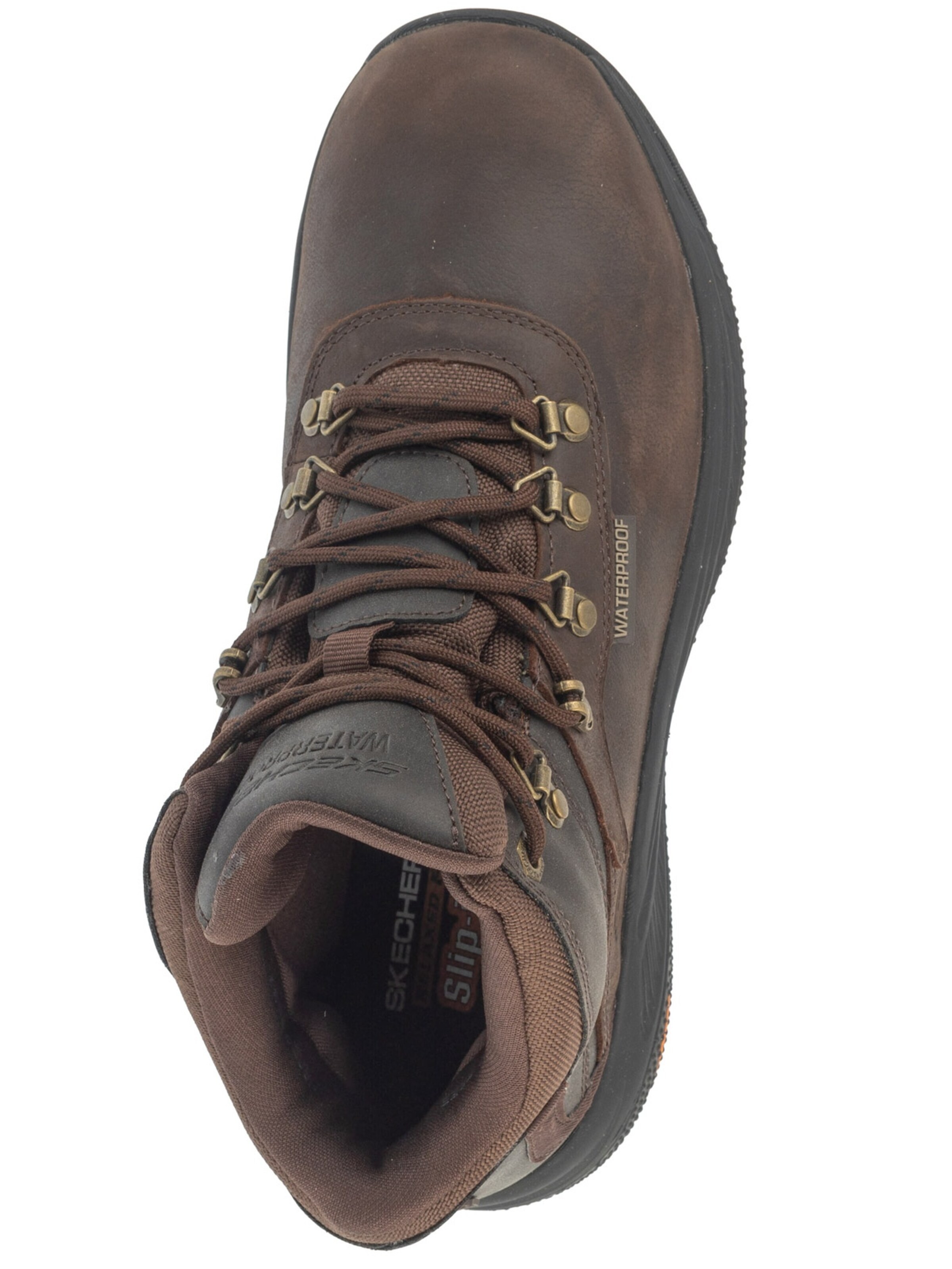SKECHERS Veterboots 'Skechers Slip-Ins: Meroe - Pikeman' in Bruin