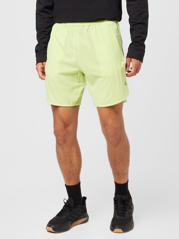ADIDAS PERFORMANCE Regular Спортен панталон 'Designed For Training Hiit' в зелено: отпред