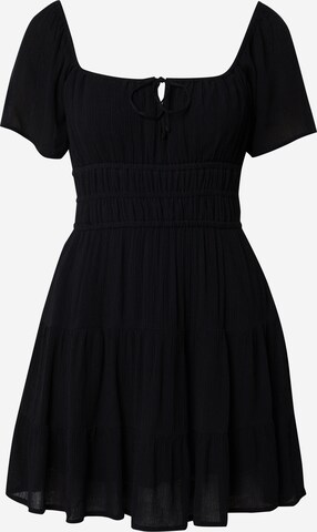 HOLLISTER Summer dress in Black: front