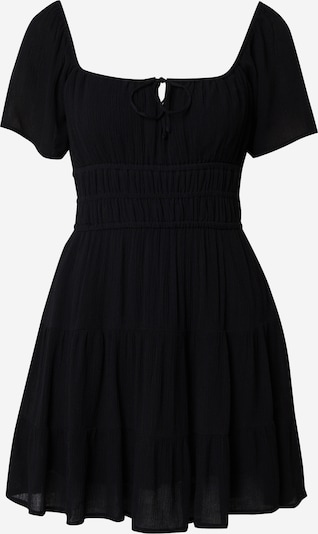 HOLLISTER Poletna obleka | črna barva, Prikaz izdelka