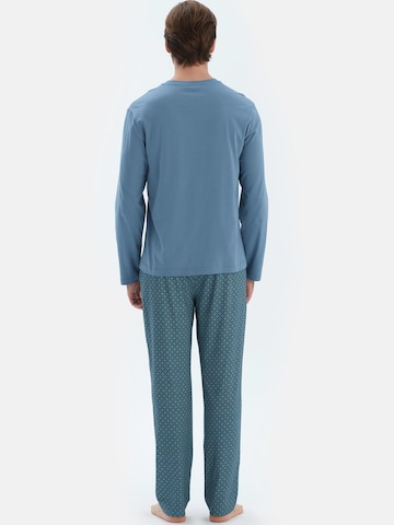 Dagi - Pijama largo en azul