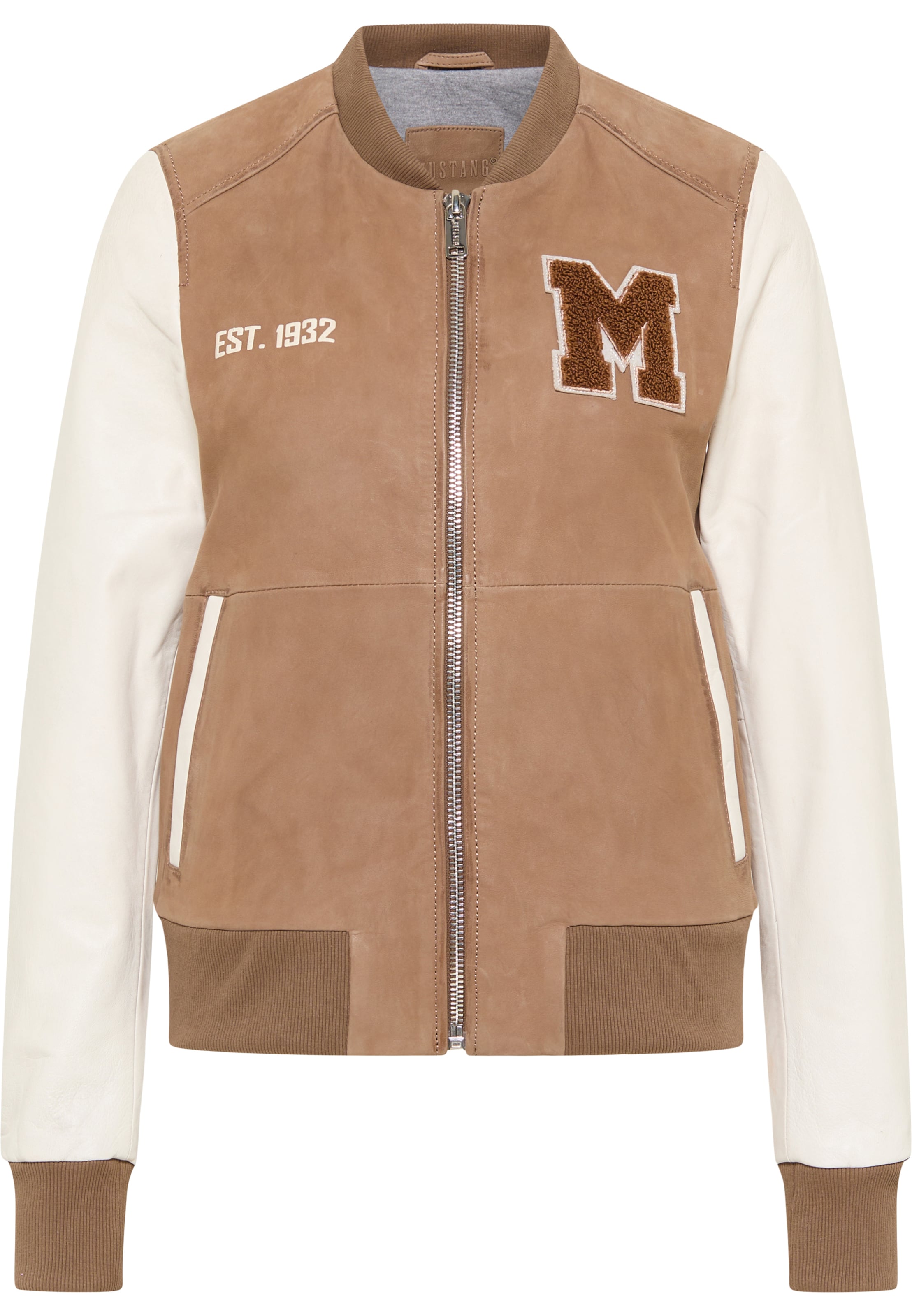 MUSTANG Übergangsjacke in Braun: Vorderseite