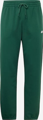 new balance Tapered Pants in Green: front