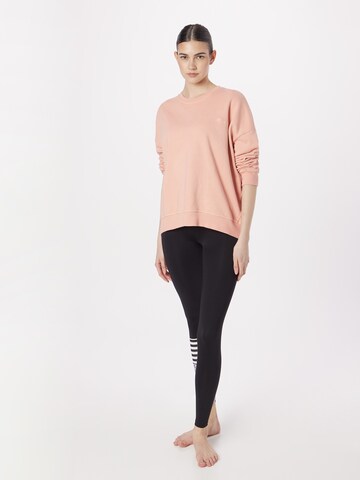 Hey Honey Athletic Sweatshirt 'Silver' in Pink