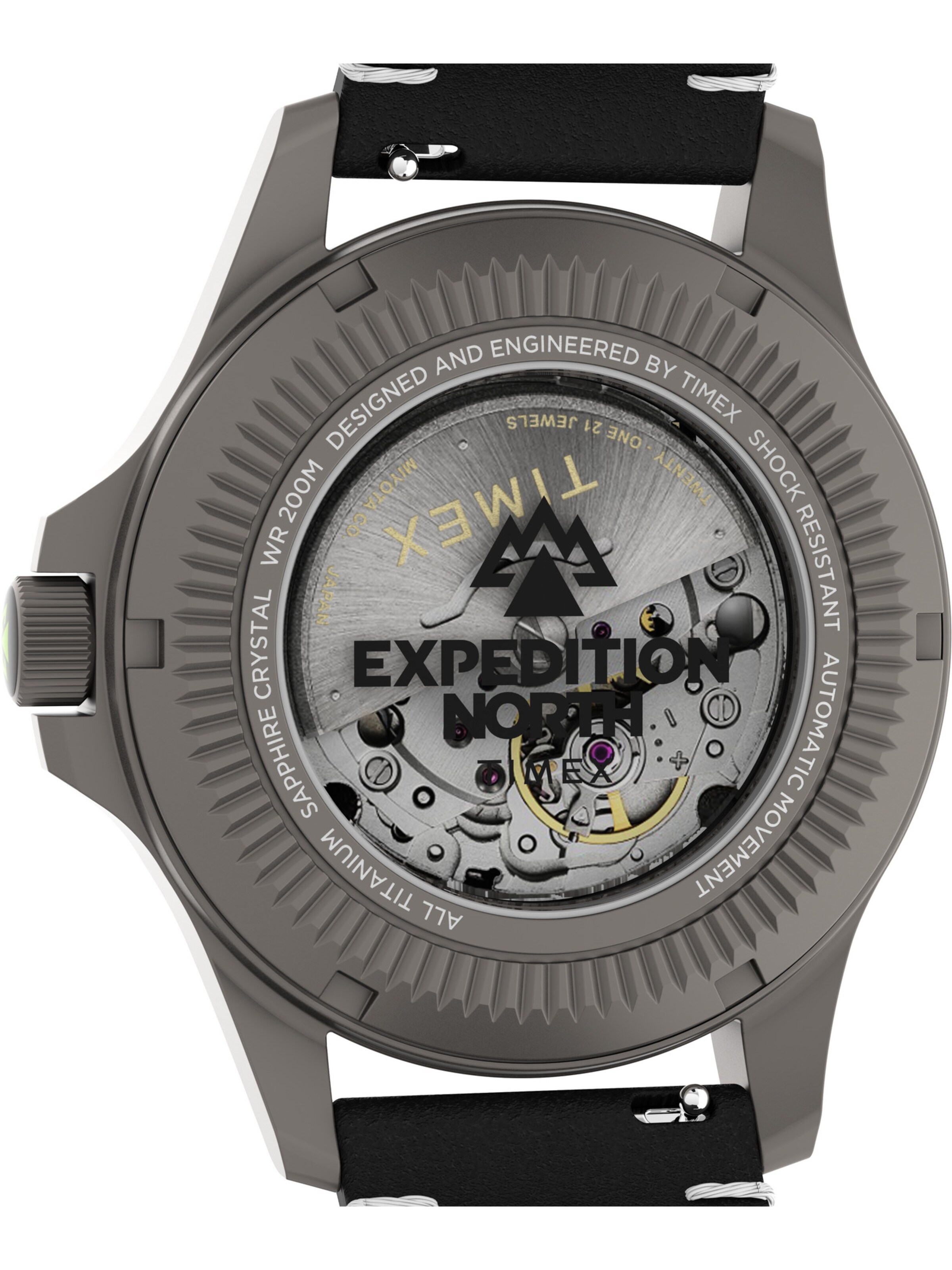 Montre à affichage analogique TIMEX en noir