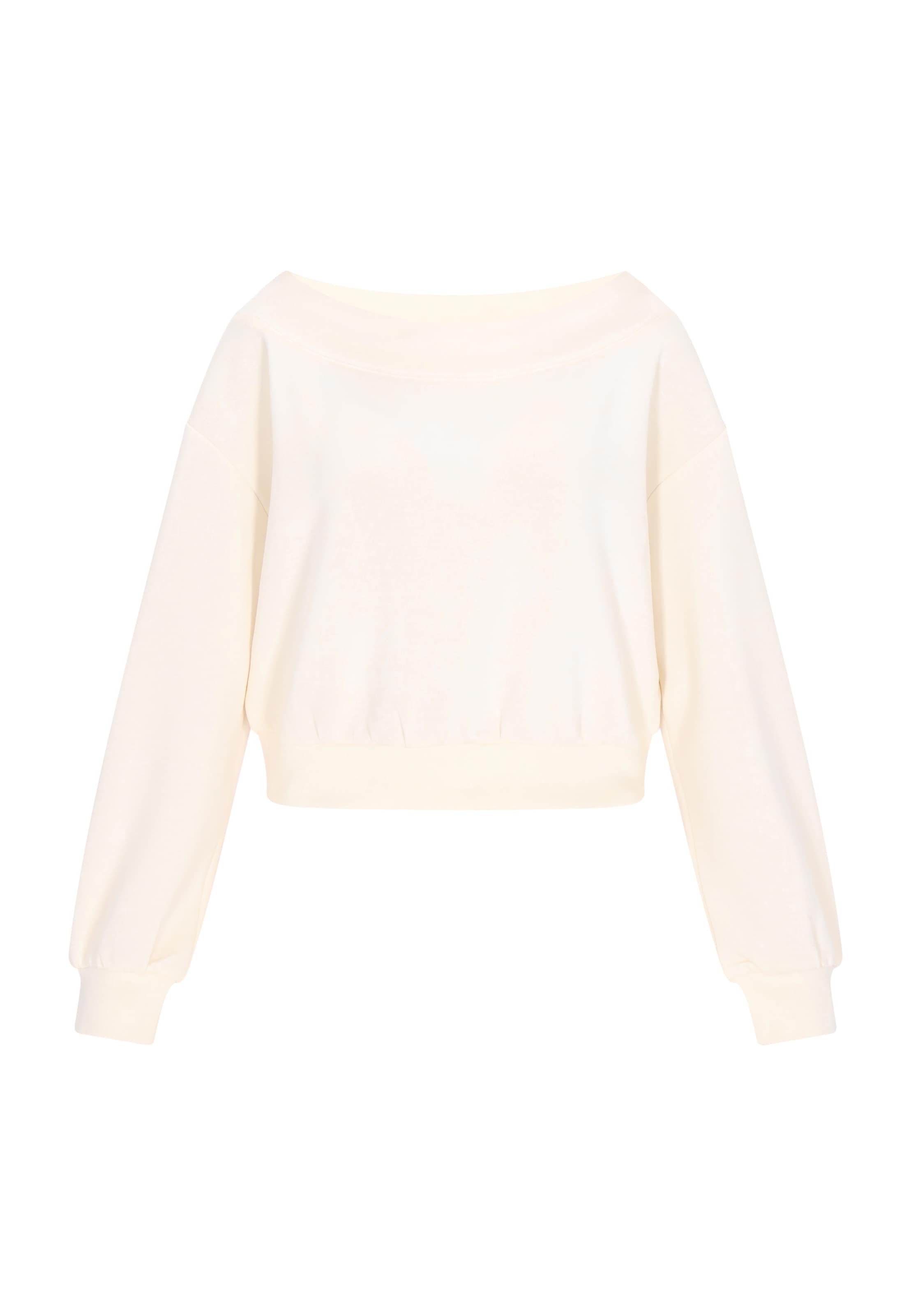 DreiMaster Klassik - Sudadera 'Classic Look' en blanco: frente