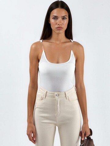Tops en tricot Hiccup en blanc : devant