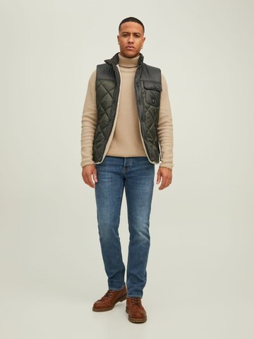 JACK & JONES Sweater 'blucarlos' in Beige