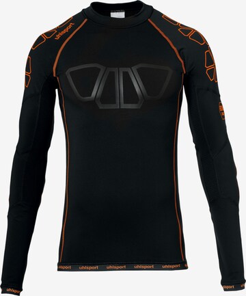 UHLSPORT Base Layer in Schwarz: predná strana