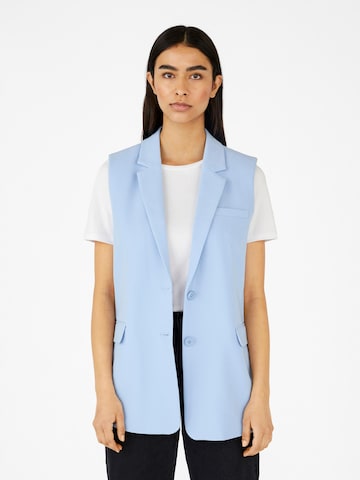 OBJECT Suit Vest 'Sigrid' in Blue: front