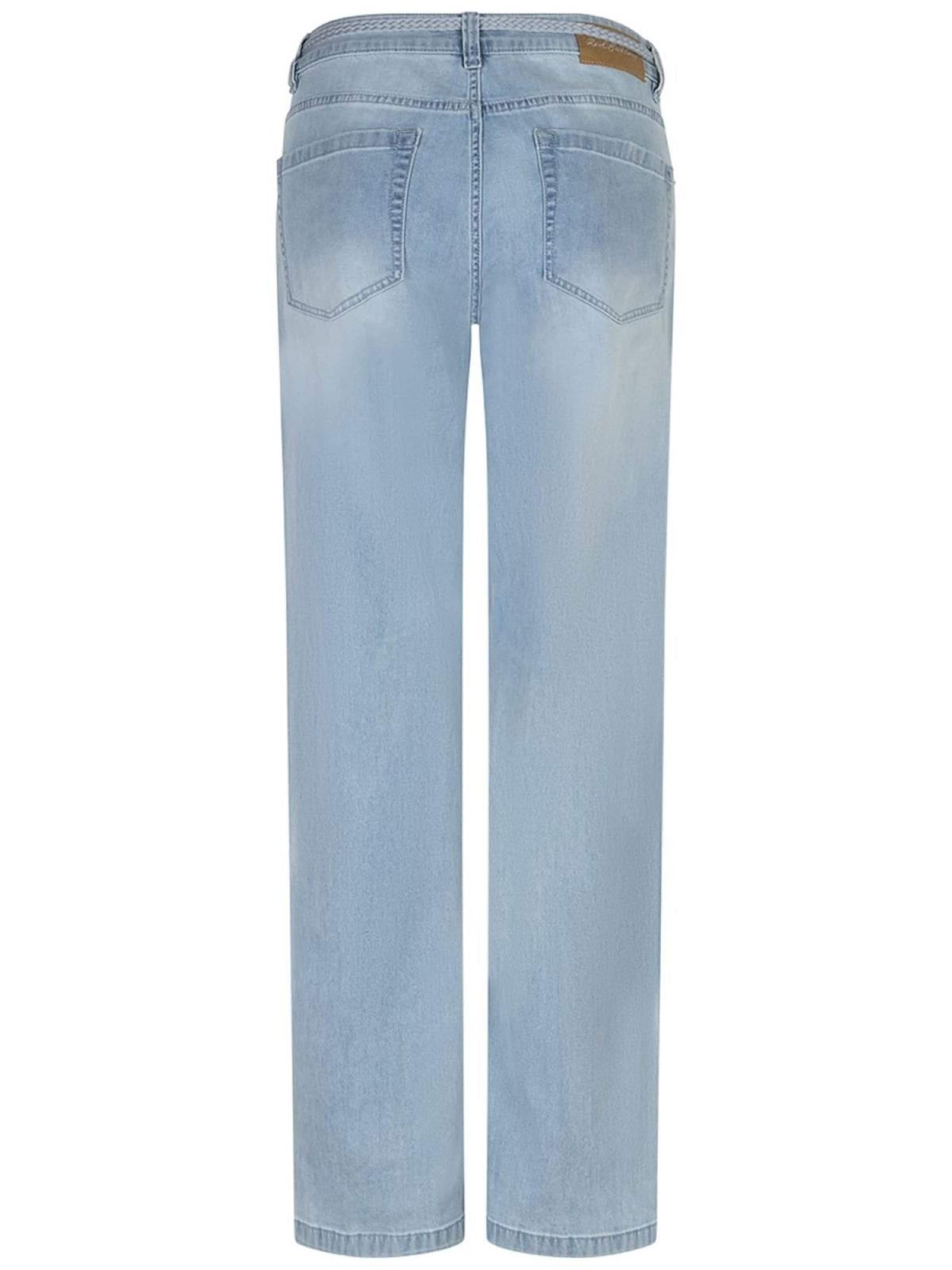 Red Button Regular Jeans 'Red Button Colette belt bleach' in Blue