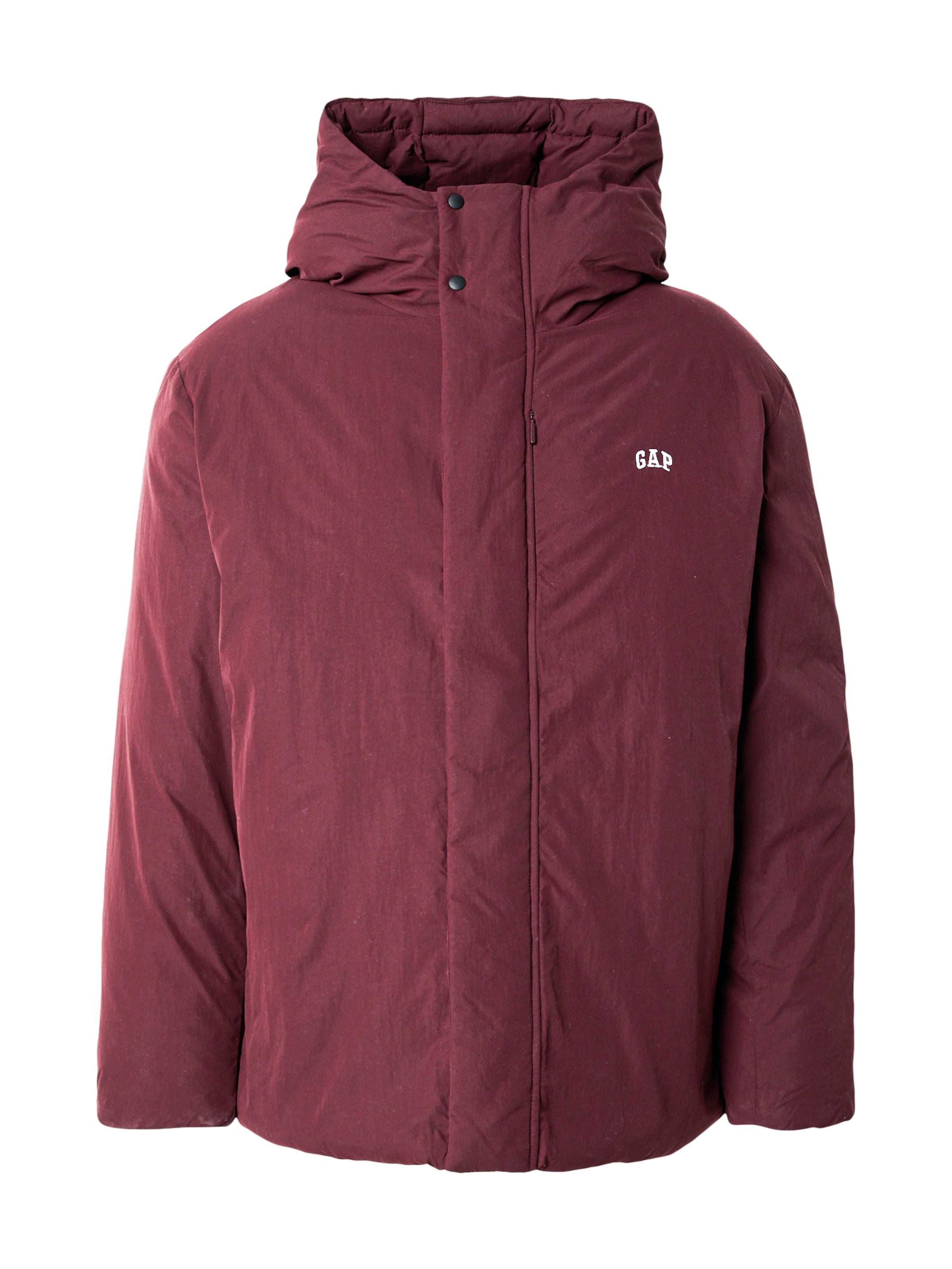 sarkans GAP Ziemas jaka: no priekšpuses