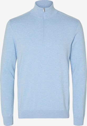 SELECTED HOMME Pullover 'Berg' in Blau: predná strana