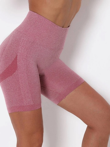 Shapetape Slimfit Leggings 'High Waist Sport Short' in Roze
