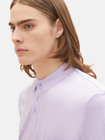 T-Shirt TOM TAILOR DENIM en violet